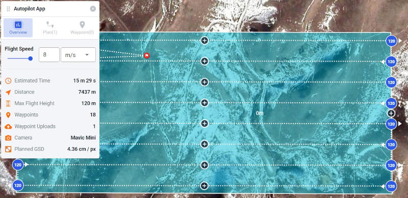 Aplikacja DJI Autopilot