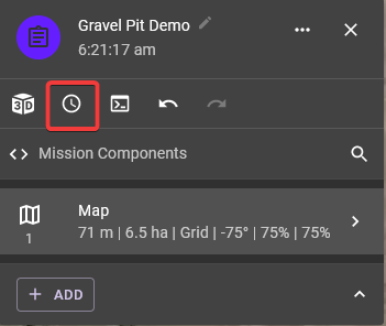 Dronelink mission parameters check